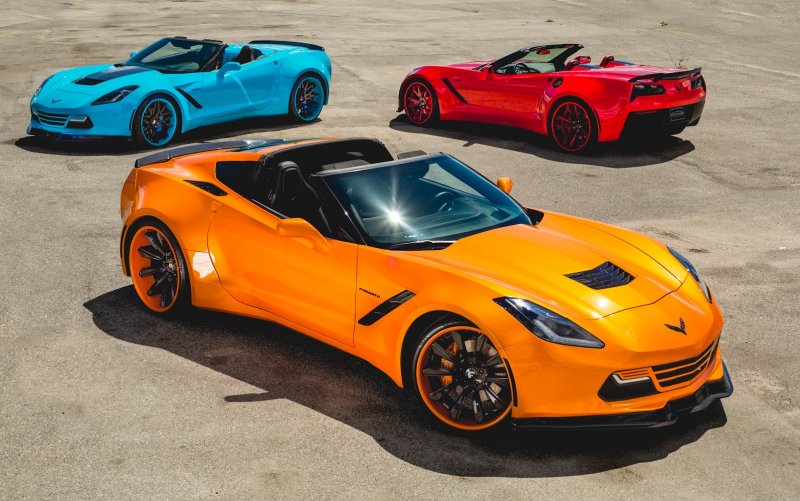 Chevrolet Corvette Stingray Сonvertible от Forgiato Wheels