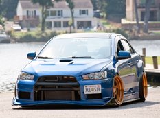 Уникальный Mitsubishi Evolution X GSR из Виргинии