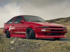 Toyota Trueno GT Apex AE86 - дрифт-кар из Ирландии