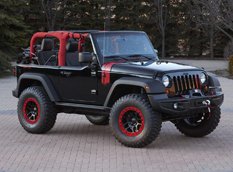 Jeep представит уникальный прототип Wrangler Level Red