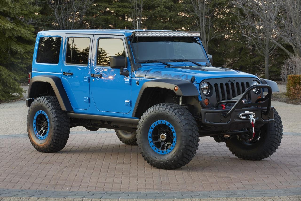 Jeep подготовил Wrangler MOJO и Wrangler Maximum Performance » Автомобили и  тюнинг