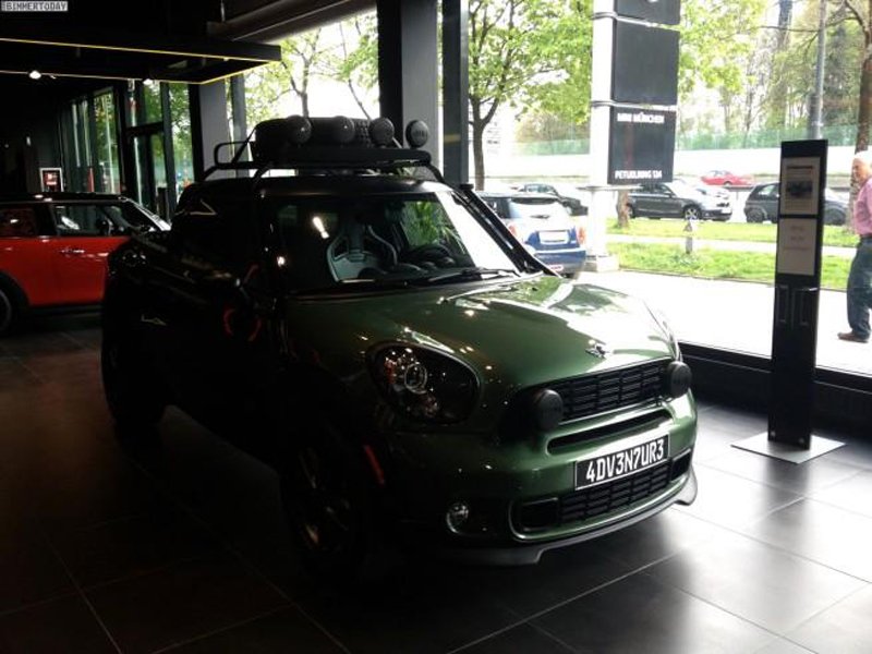 MINI Paceman превратили в компактный пикап