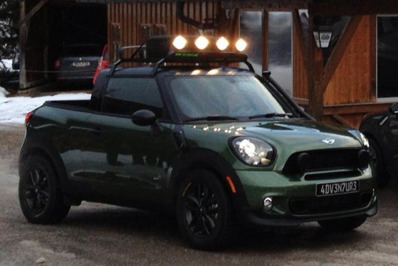 MINI Paceman превратили в компактный пикап