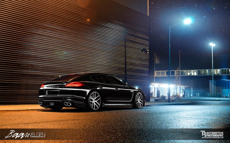 Porsche Panamera Diesel в тюнинге BaanVelgen