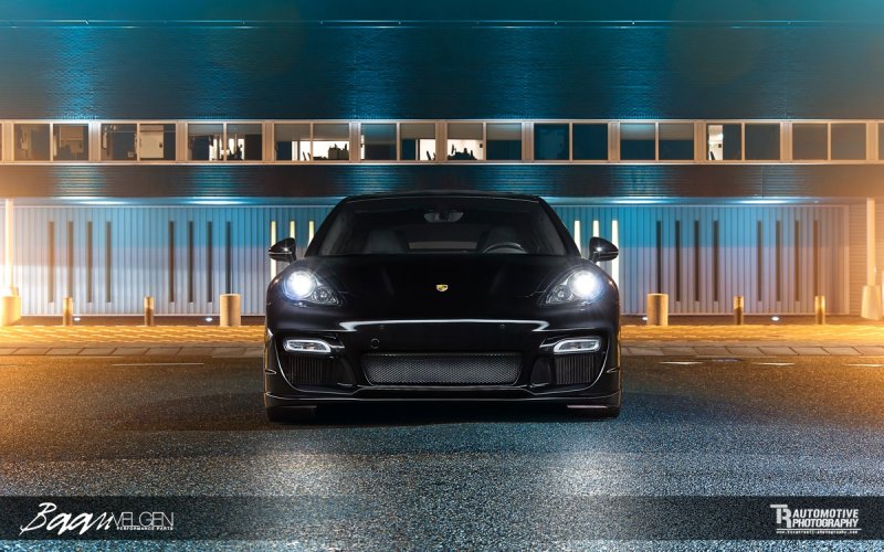 Porsche Panamera Diesel в тюнинге BaanVelgen