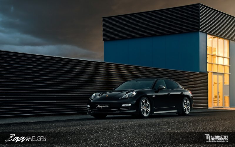 Porsche Panamera Diesel в тюнинге BaanVelgen