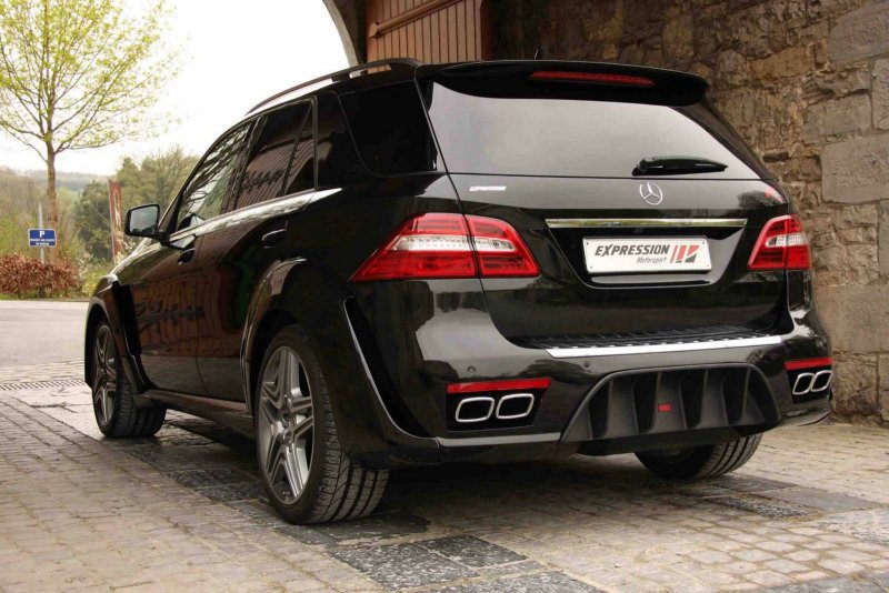 Mercedes-Benz ML63 AMG в обвесе Expression Motorsport