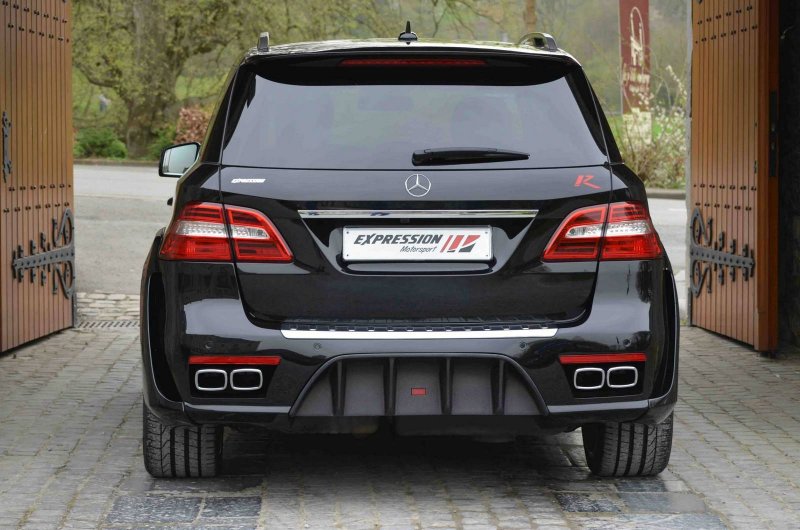 Mercedes-Benz ML63 AMG в обвесе Expression Motorsport