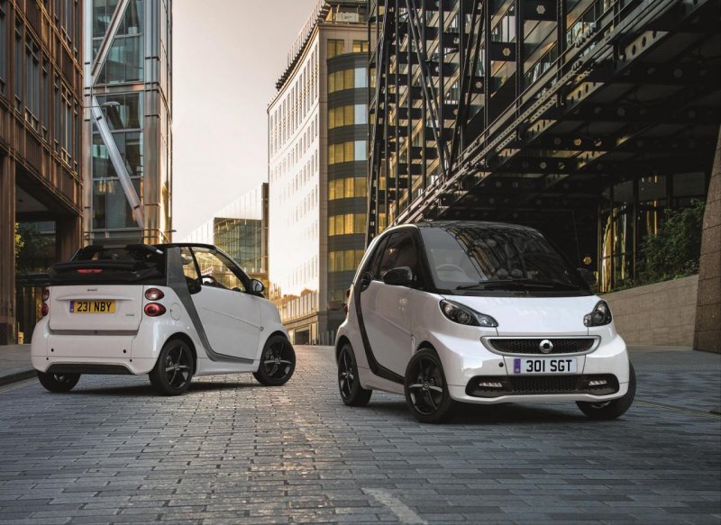 Smart выпустил стильный сити-кар Fortwo Grandstyle Edition 