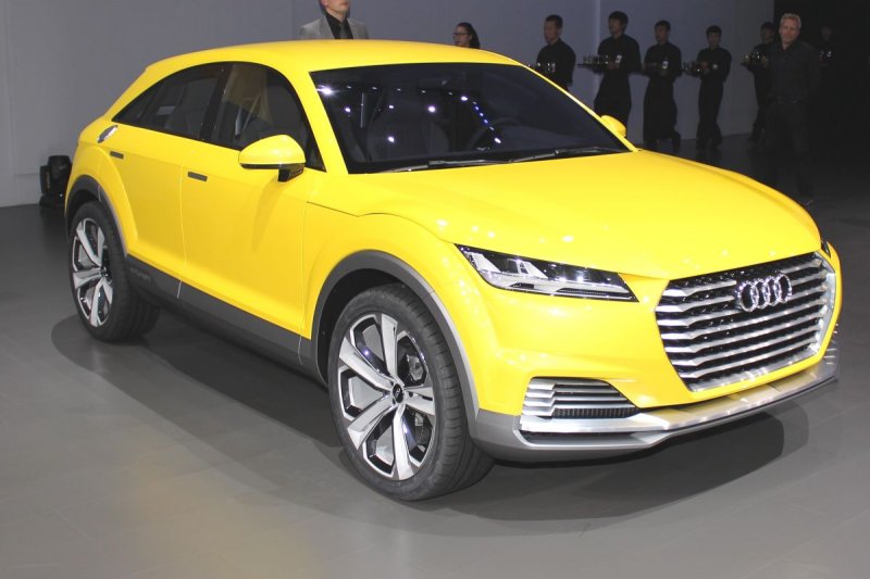 Пекин 2014: Audi представила спортивный кроссовер TT Offroad