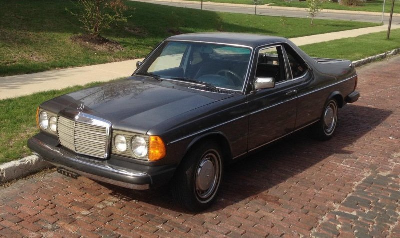 На eBay продается уникальный пикап Mercedes-Benz 300TD 1979 года 