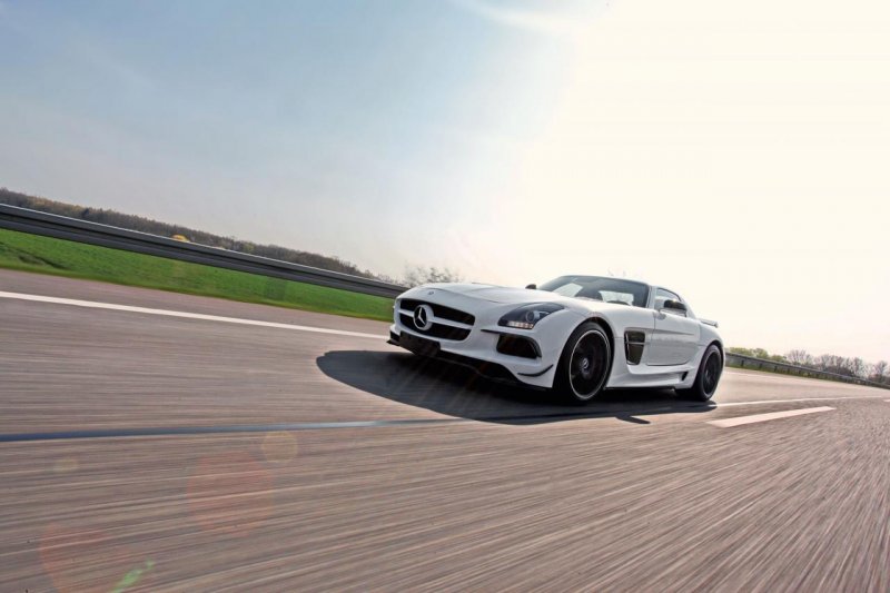 Mercedes-Benz SLS AMG Black Series в обвесе SGA