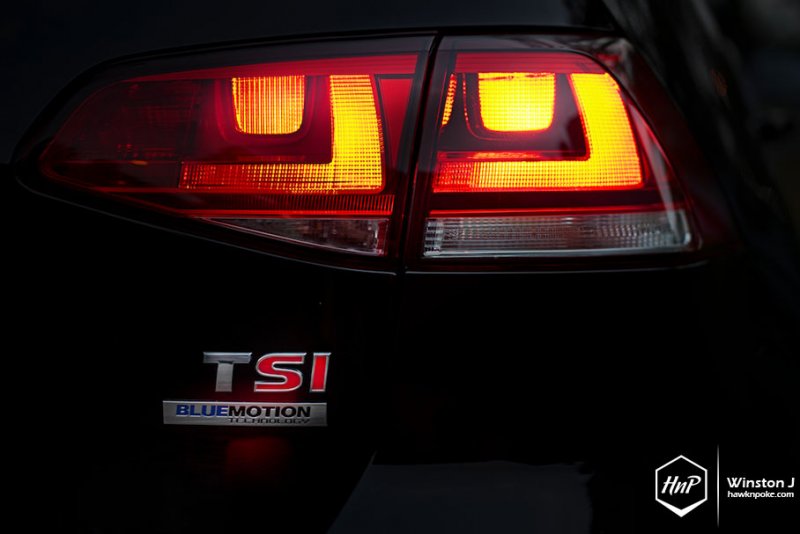 Volkswagen Golf TSI BlueMotion в легком техническом тюнинге