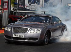 Bentley Continental GT превратили в драгстер мощностью 3000+ л. с.