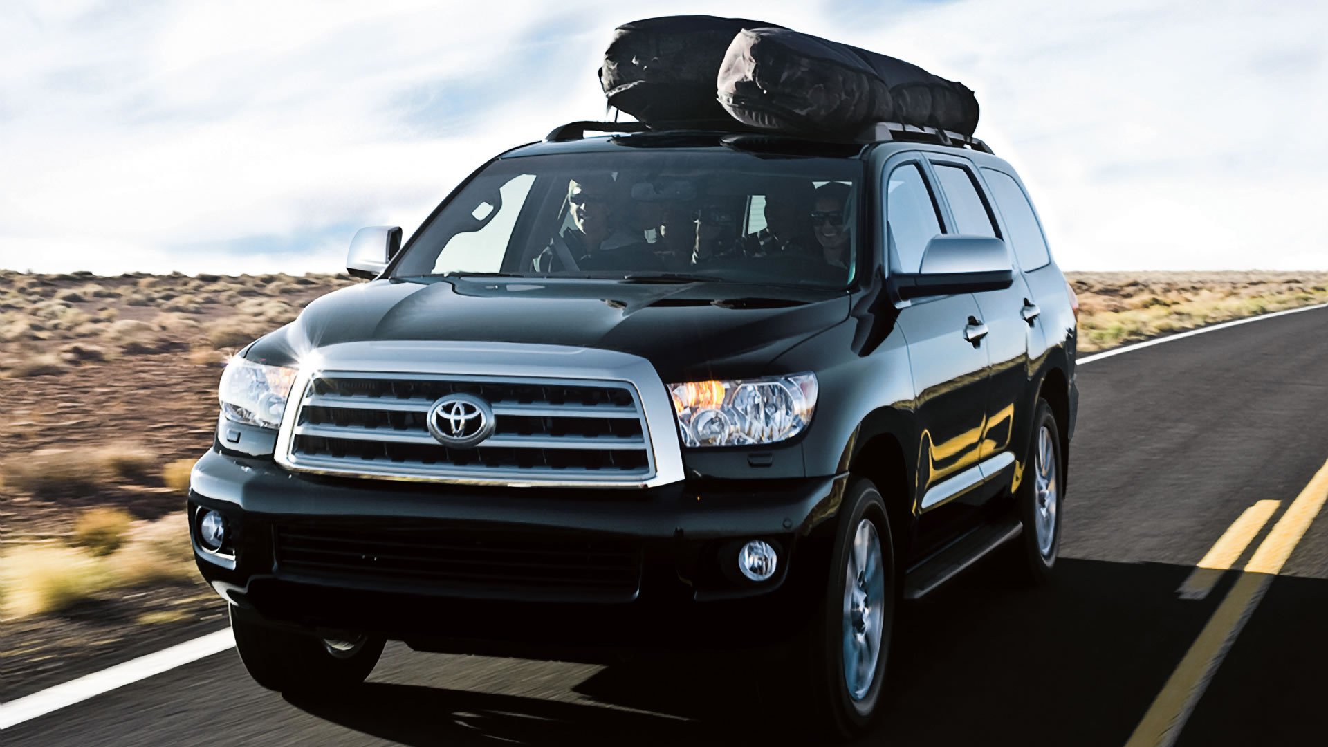 Тест-драйв Toyota Sequoia (2014) » Автомобили и тюнинг