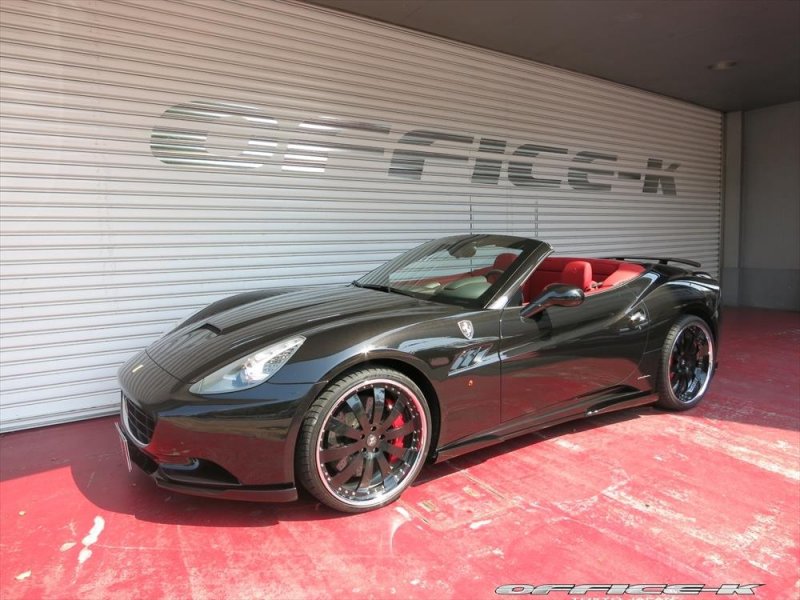 Office-K кастомизировал кабриолет Ferrari California