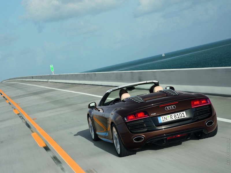 Тест-драйв Audi R8 Spyder 5.2 V10 FSI Quattro (2011)