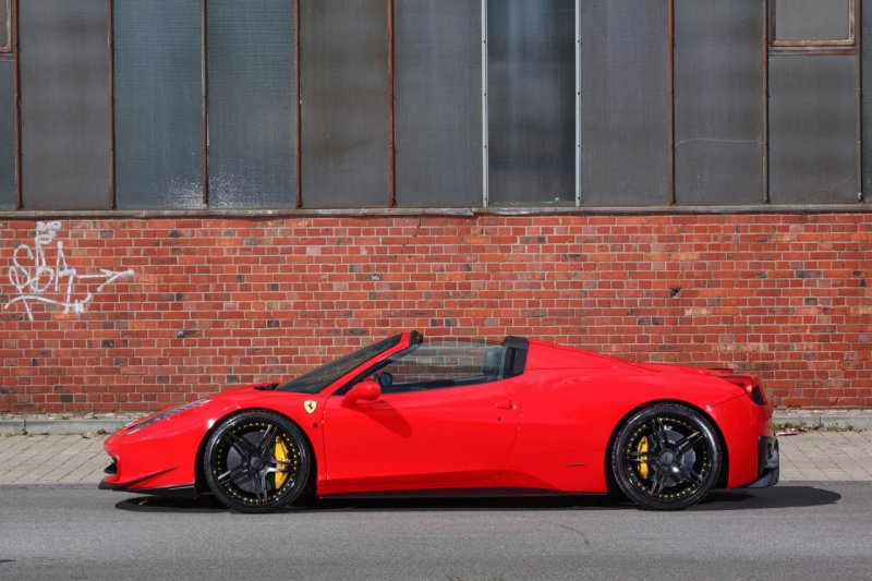 Ferrari 458 Italia Spider в тюнинге MEC Design