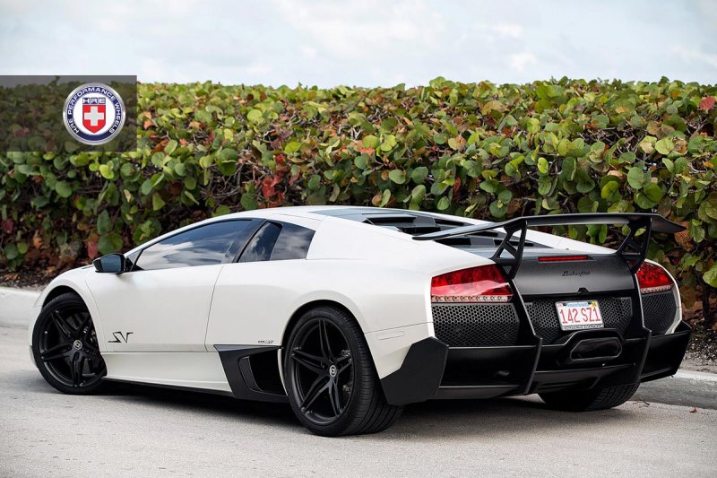 Lamborghini Murcielago LP670-4 SV на дисках HRE Wheels