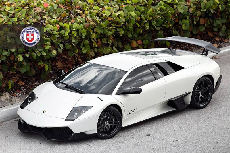 Lamborghini Murcielago LP670-4 SV на дисках HRE Wheels