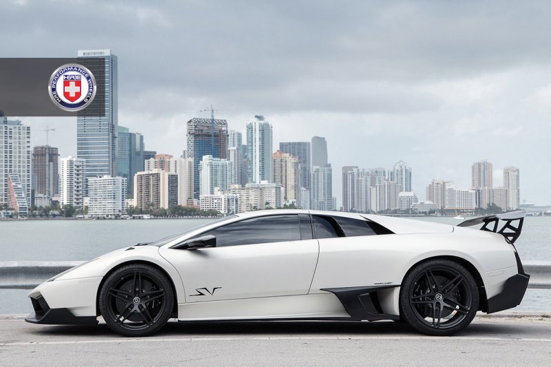 Lamborghini Murcielago LP670-4 SV на дисках HRE Wheels