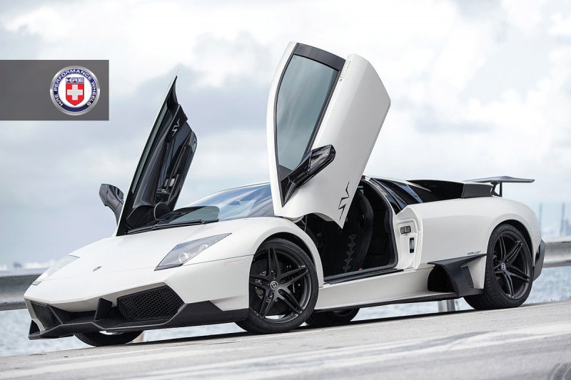 Lamborghini Murcielago LP670-4 SV на дисках HRE Wheels