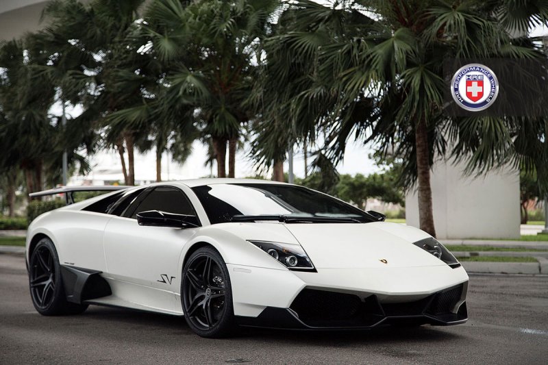 Lamborghini Murcielago LP670-4 SV на дисках HRE Wheels