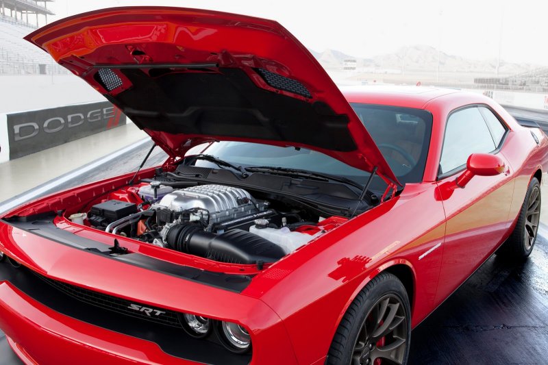 Dodge представил «заряженный» масл кар Challenger SRT Hellcat