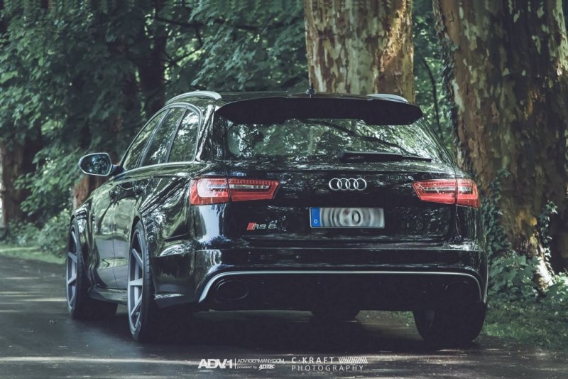 Audi RS6 на дисках ADV.1 Wheels от ATT-Tec