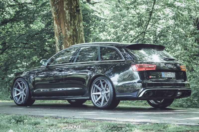 Audi RS6 на дисках ADV.1 Wheels от ATT-Tec