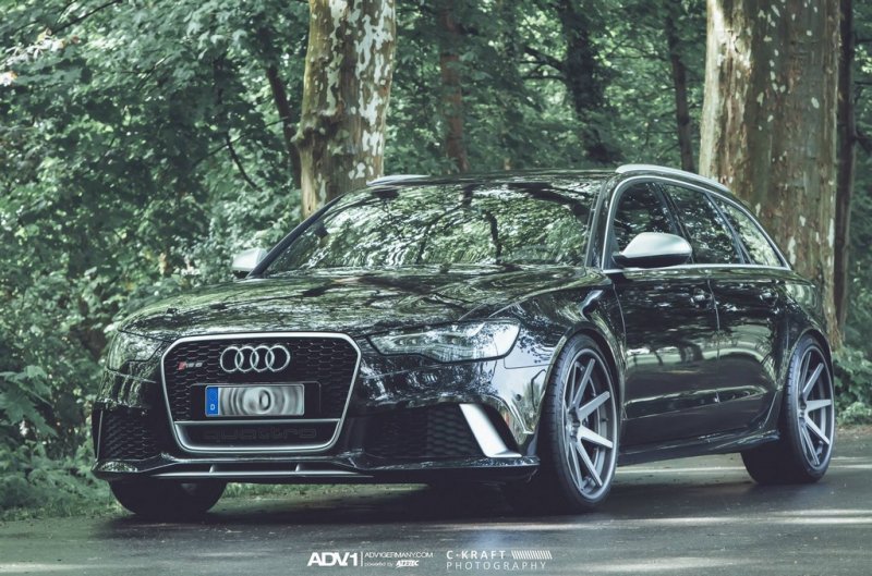 Audi RS6 на дисках ADV.1 Wheels от ATT-Tec