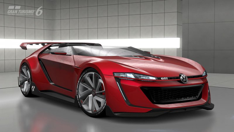 Volkswagen представил спорткар GTI Roadster Vision Gran Turismo