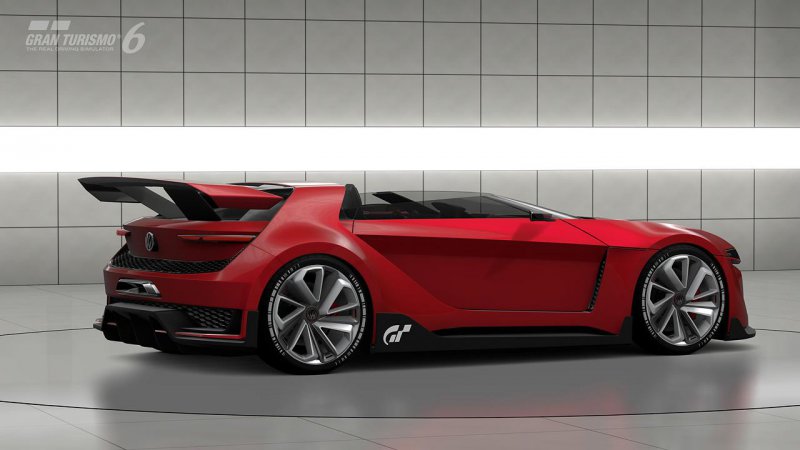 Volkswagen представил спорткар GTI Roadster Vision Gran Turismo