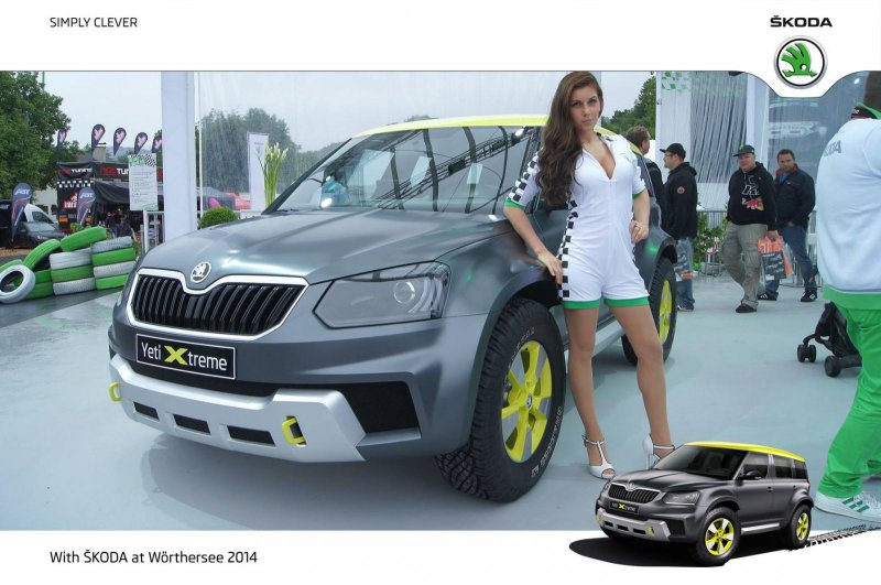 W&#246;rthersee 2014: Skoda показала кроссовер Yeti Xtreme