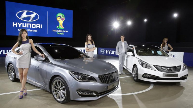 Hyundai Grandeur пережил рестайлинг и получил дизельный мотор