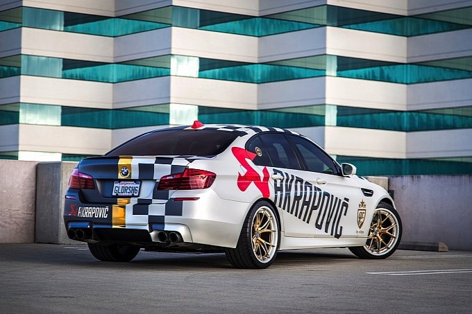 Akrapovic подготовил BMW M5 для автопробега Gold Rush Rally