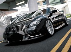 Infiniti G37 Coupe в легком индонезийском тюнинге