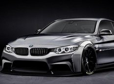 BMW 4-Series Coupe получил широкий обвес от Liberty Walk