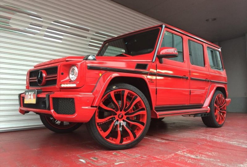 Mercedes G63 AMG в экстравагантном тюнинге Office-K