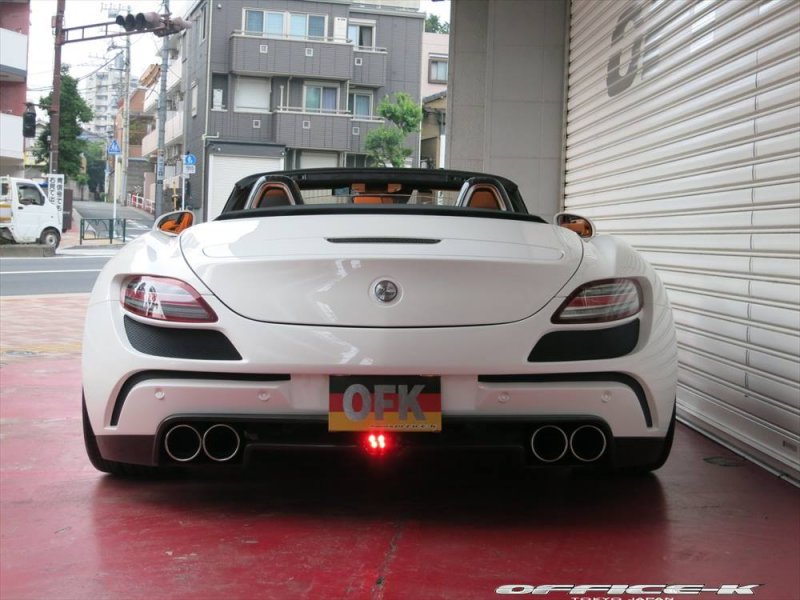 Mercedes SLS Roadster Jetstream в обвесе FAB Design от Office-K