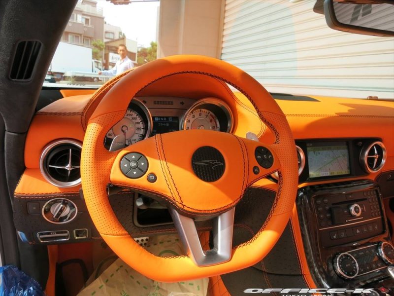 Mercedes SLS Roadster Jetstream в обвесе FAB Design от Office-K