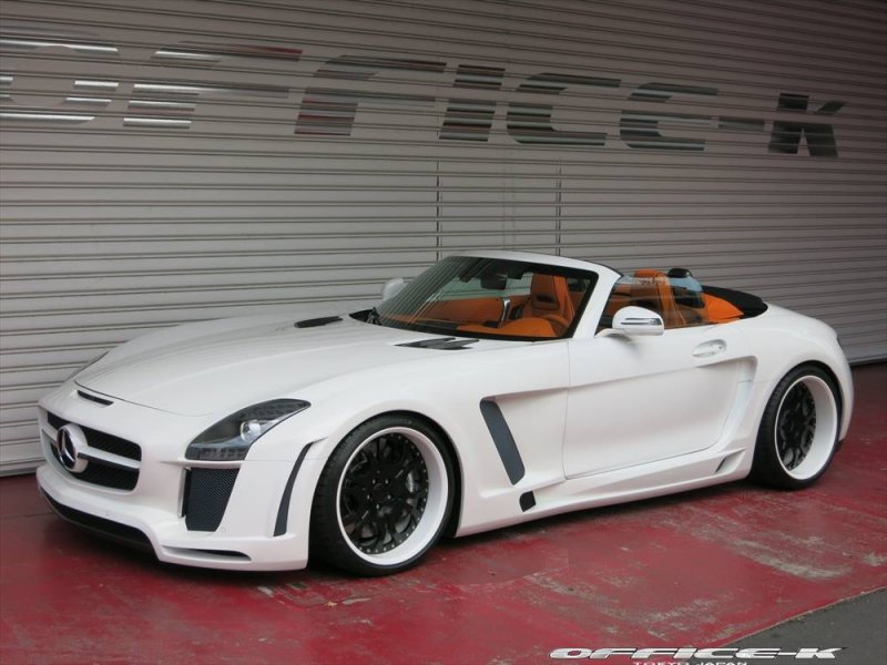 Mercedes SLS Roadster Jetstream в обвесе FAB Design от Office-K