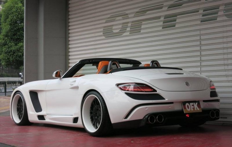 Mercedes SLS Roadster Jetstream в обвесе FAB Design от Office-K