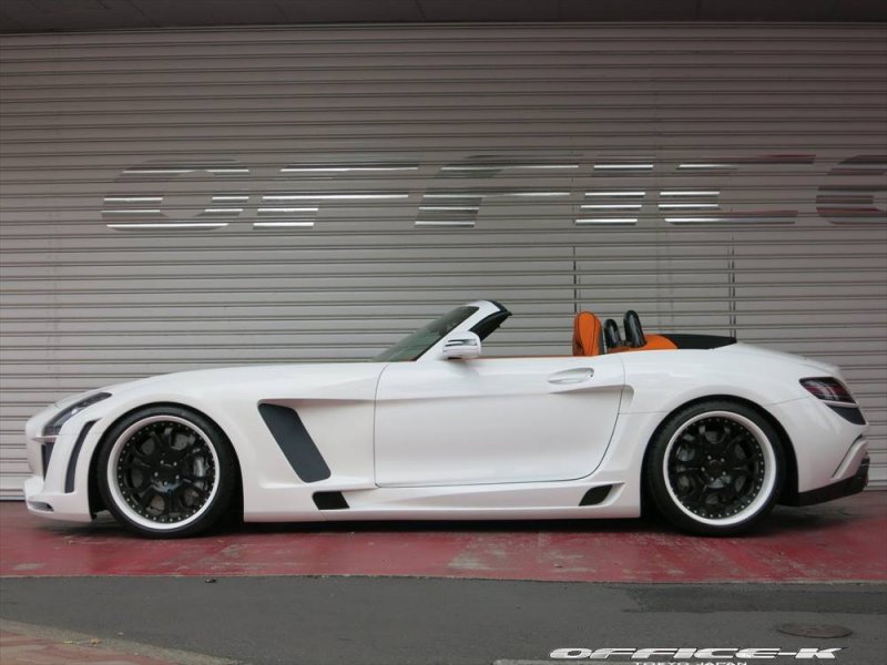 Mercedes SLS Roadster Jetstream в обвесе FAB Design от Office-K