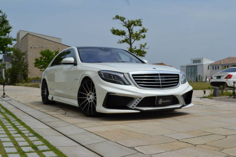 VITT Squalo подготовил агрессивный обвес для Mercedes S63 AMG 