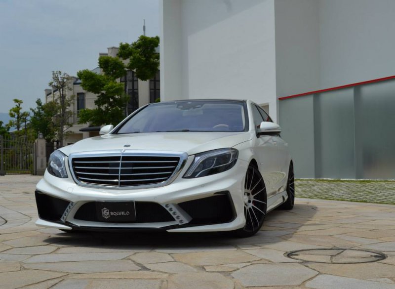 VITT Squalo подготовил агрессивный обвес для Mercedes S63 AMG 