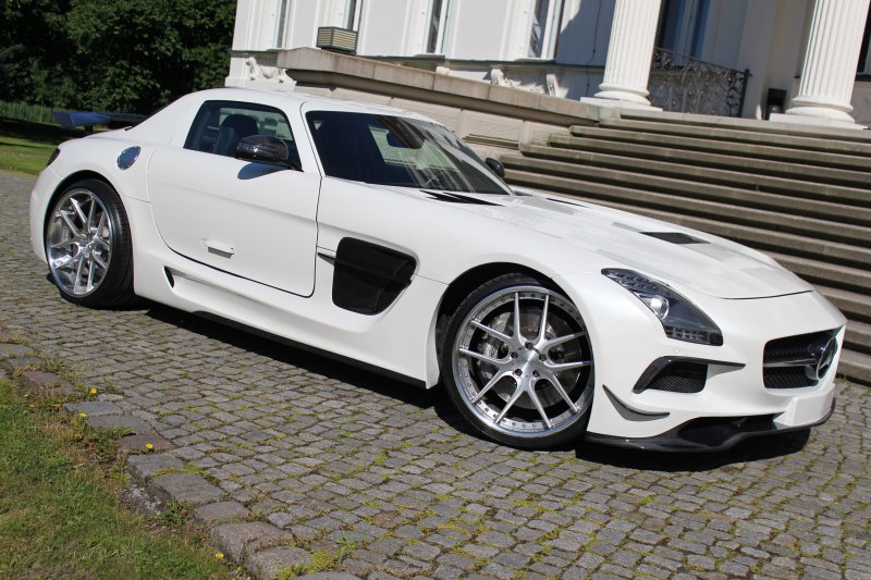 Mercedes-Benz SLS AMG от SGA Aerodynamics