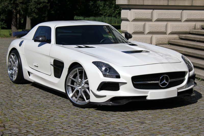 Mercedes-Benz SLS AMG от SGA Aerodynamics