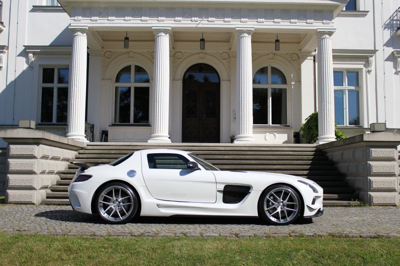 Mercedes-Benz SLS AMG от SGA Aerodynamics