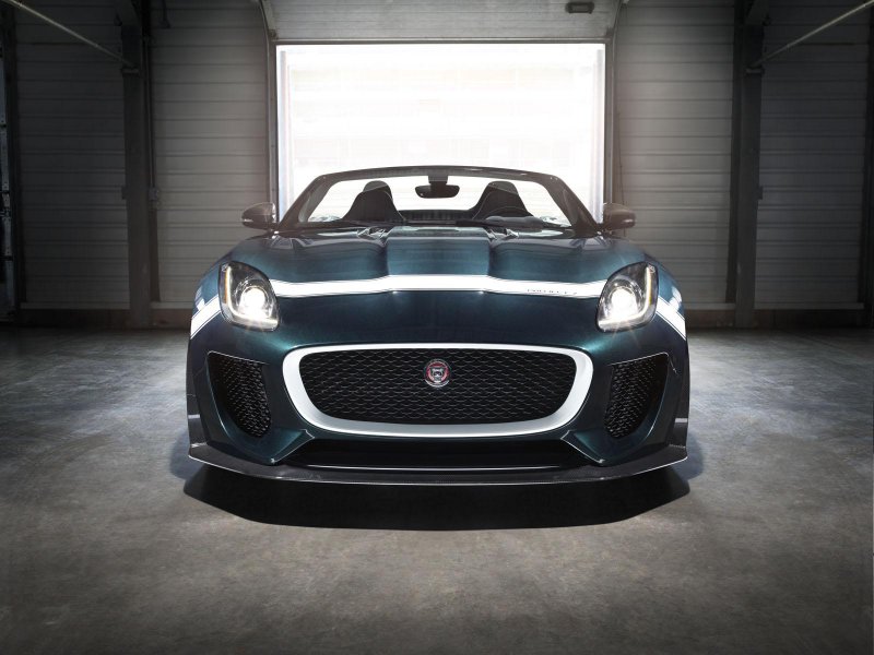 Jaguar рассекретил серийный родстер F-Type Project 7